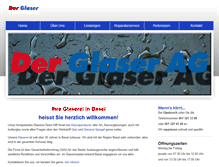 Tablet Screenshot of derglaser.ch